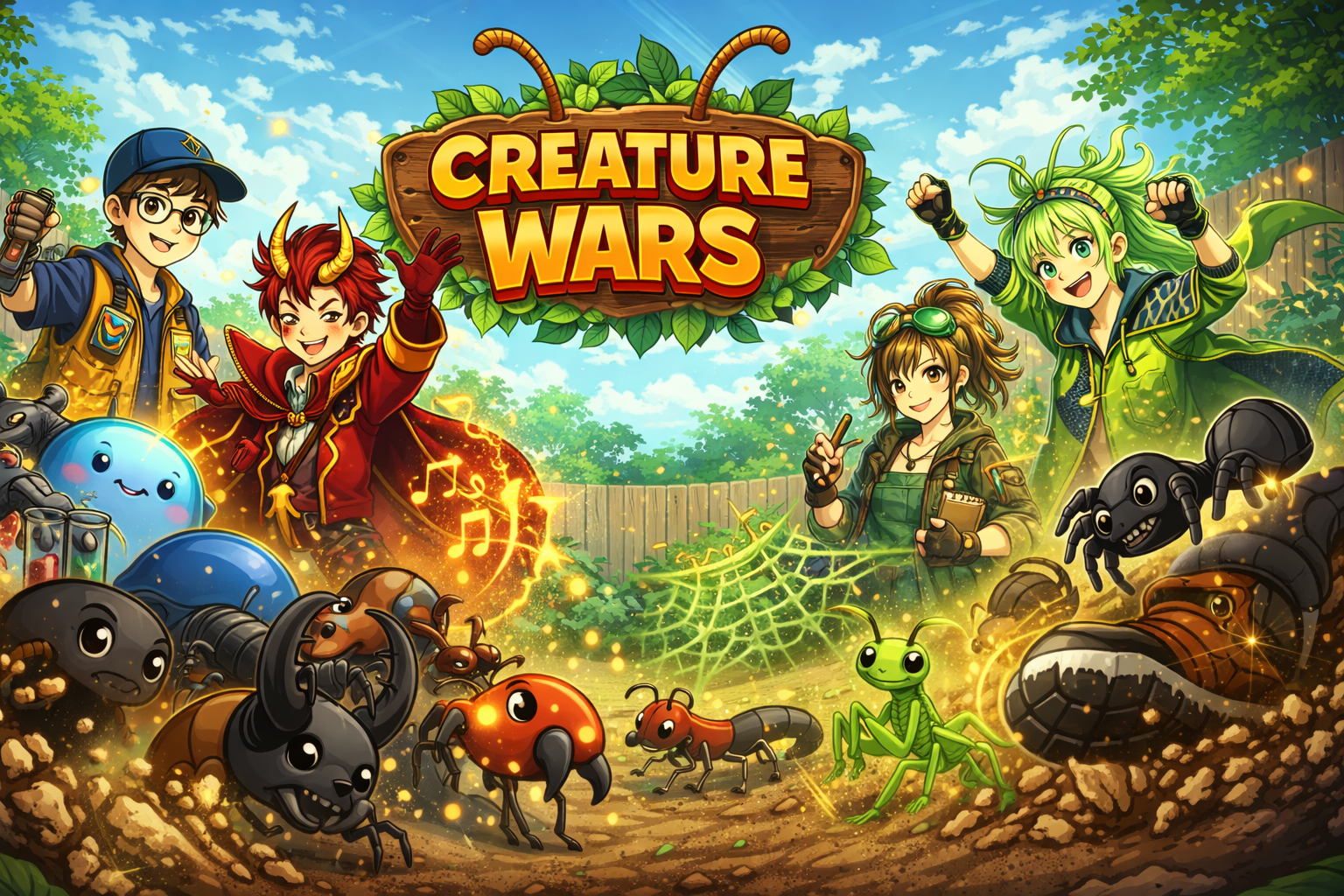 Creature Wars intro art